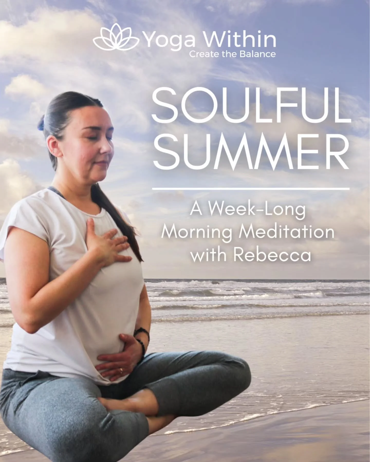 Beginning on the summer solstice, gather with us in community as we touch into the qualities of appreciation and awe through a daily morning meditation practice. 

You will be invited to explore gently moving the body and breath before shifting into 