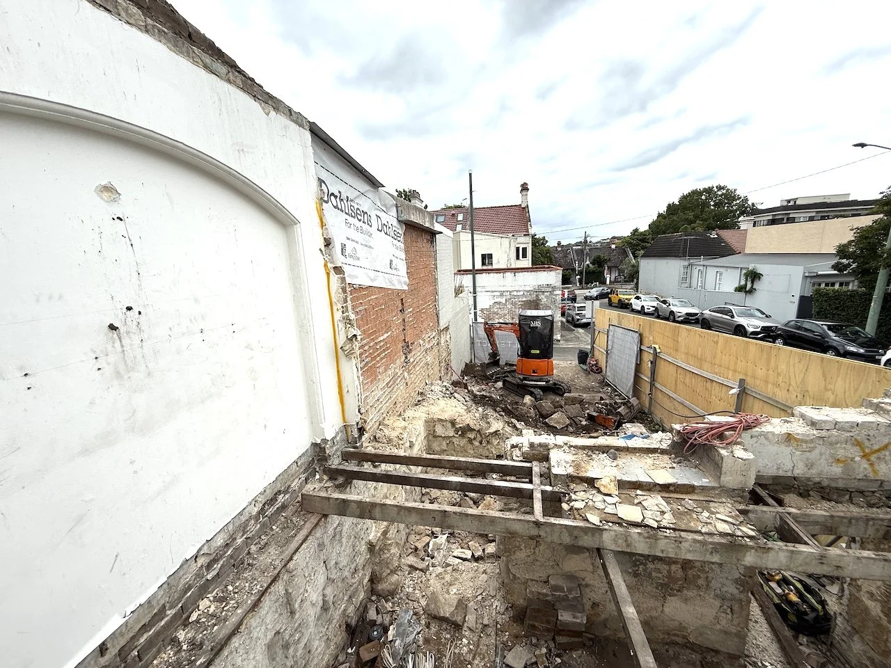 Woollahra Cottage – Work begins