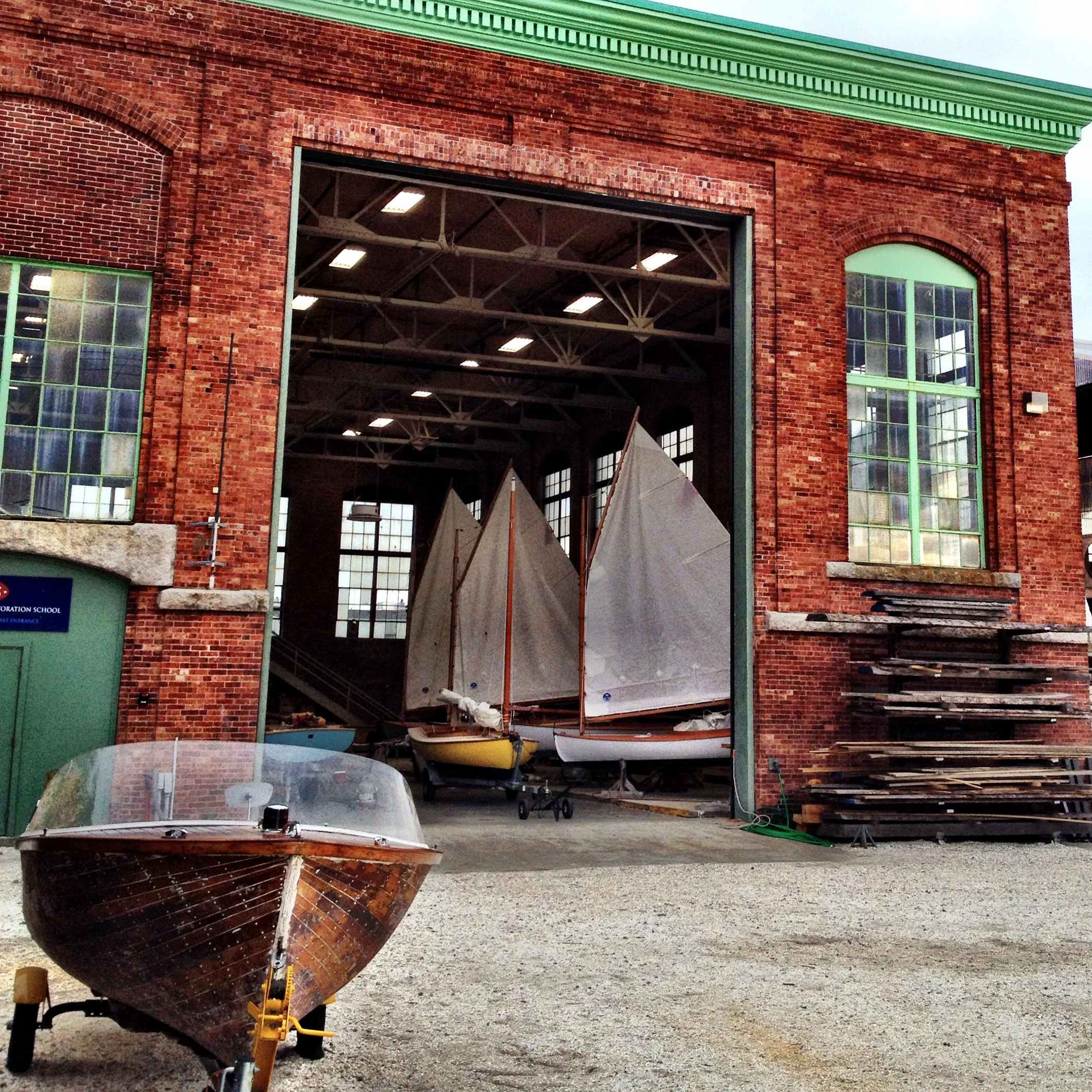 Newport Rhode Island goes old school