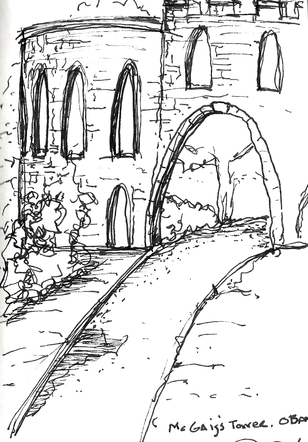 Entrance Gate Sketch