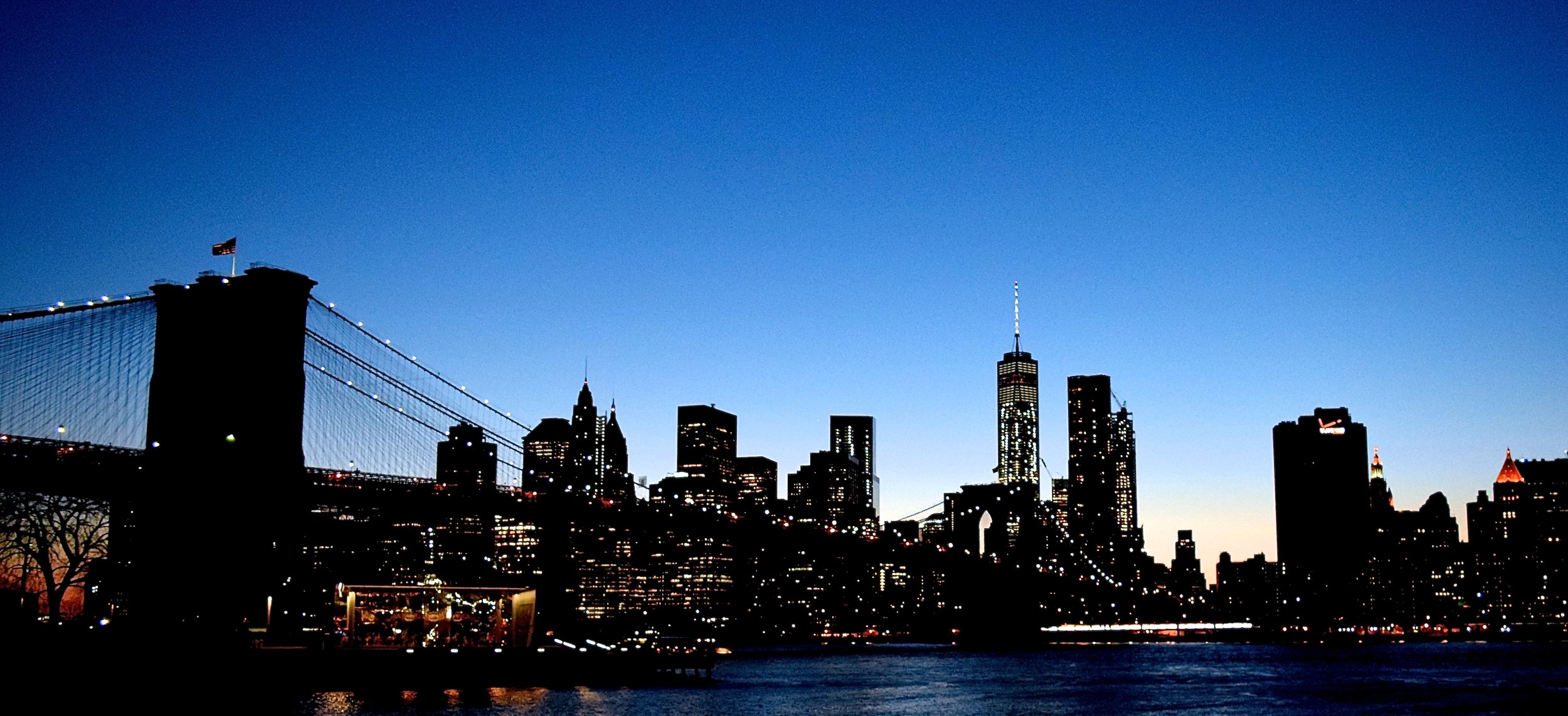 NYC Skyline From DUMBO