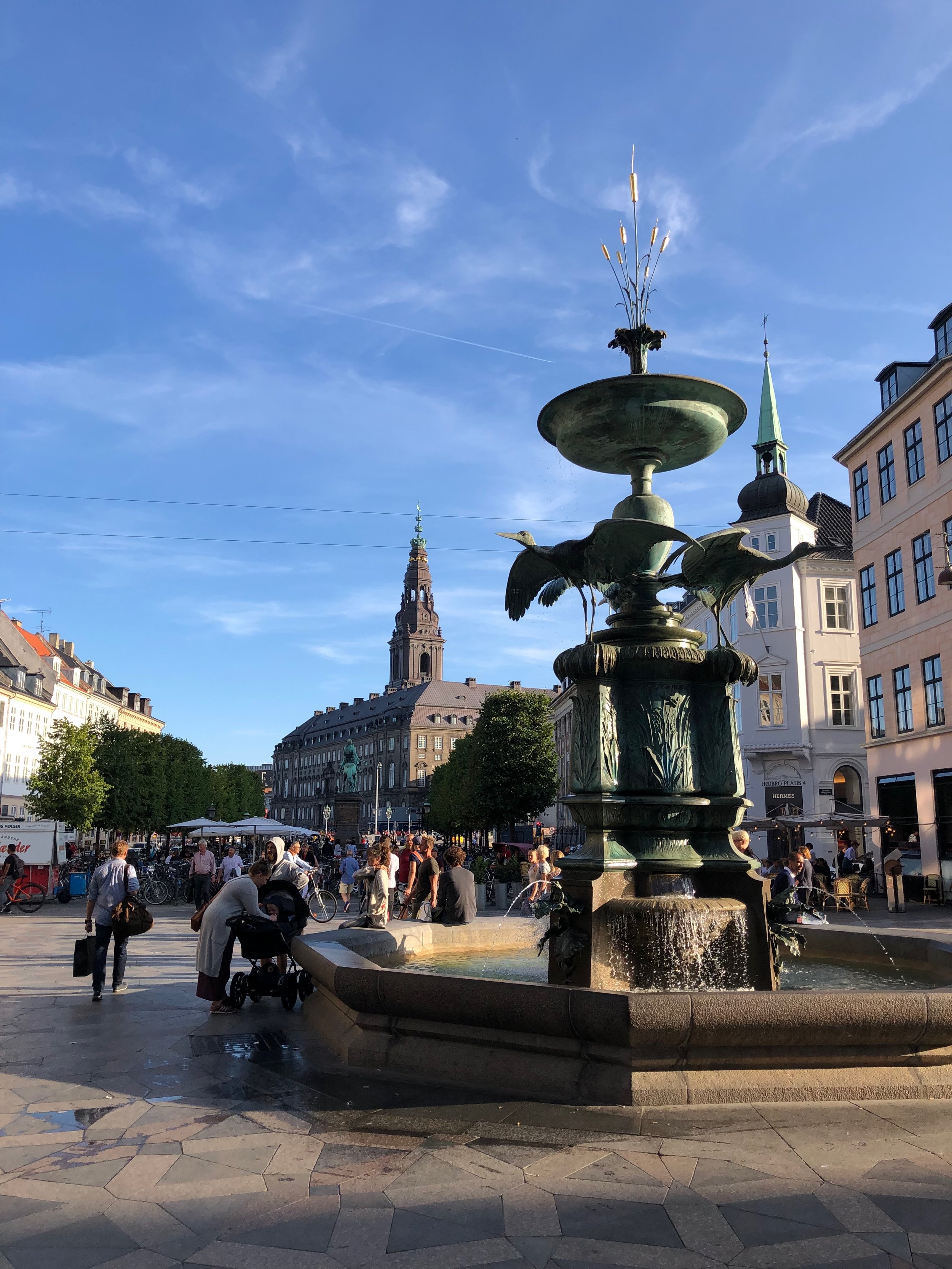 Stork Fountain