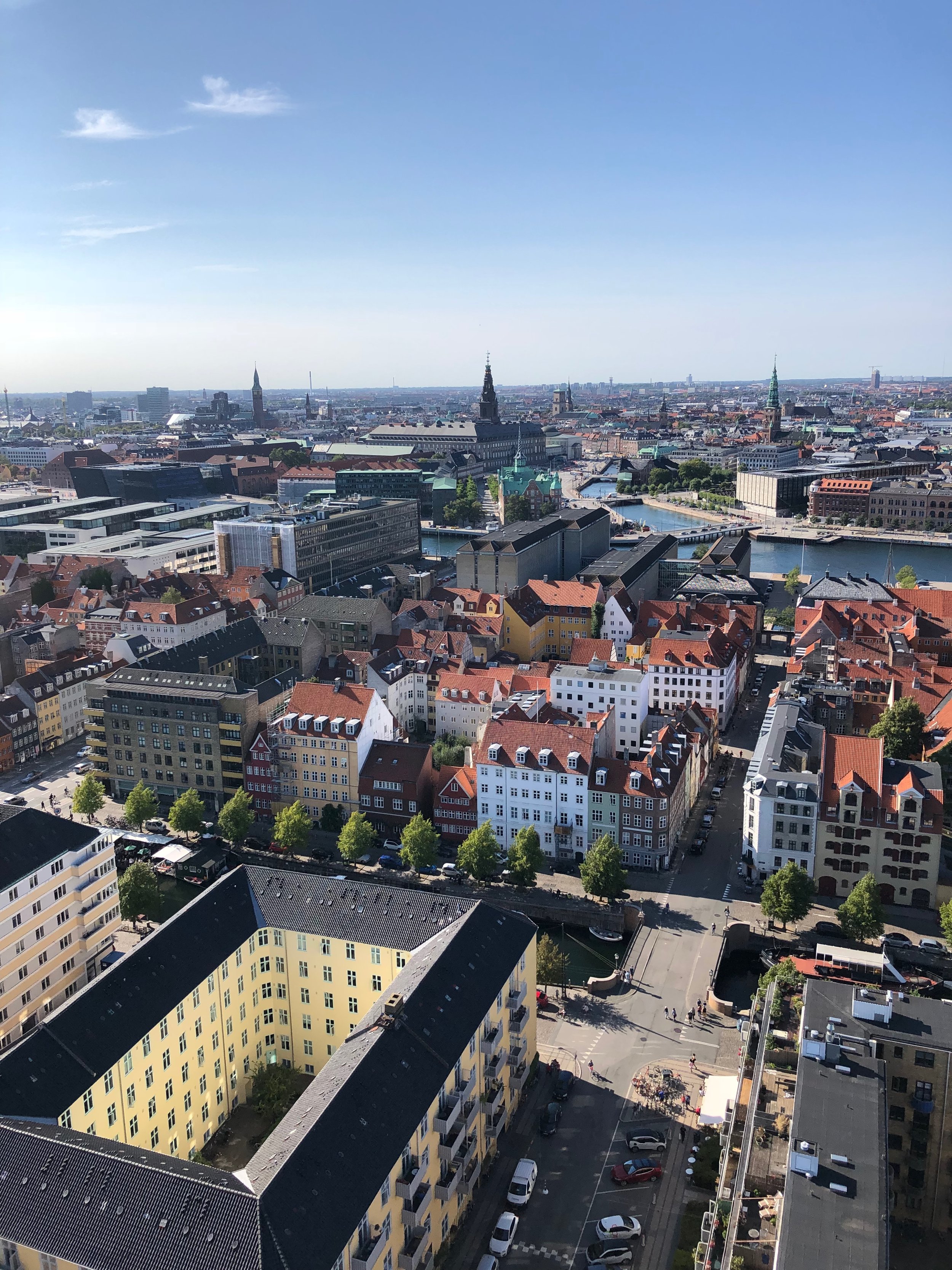 View North-East: Christiansborg Palace
