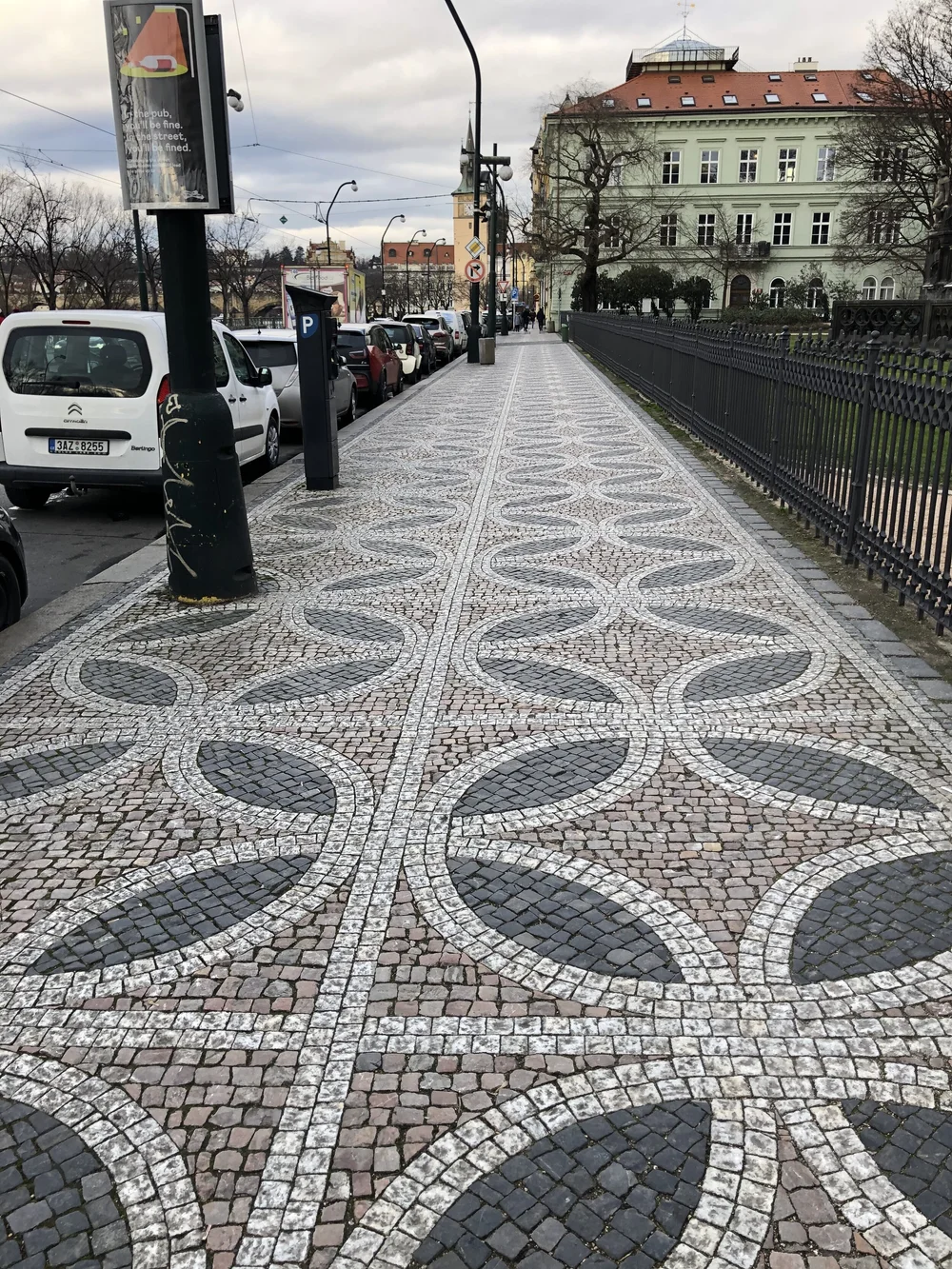 Cobblestone Sidewalk Design
