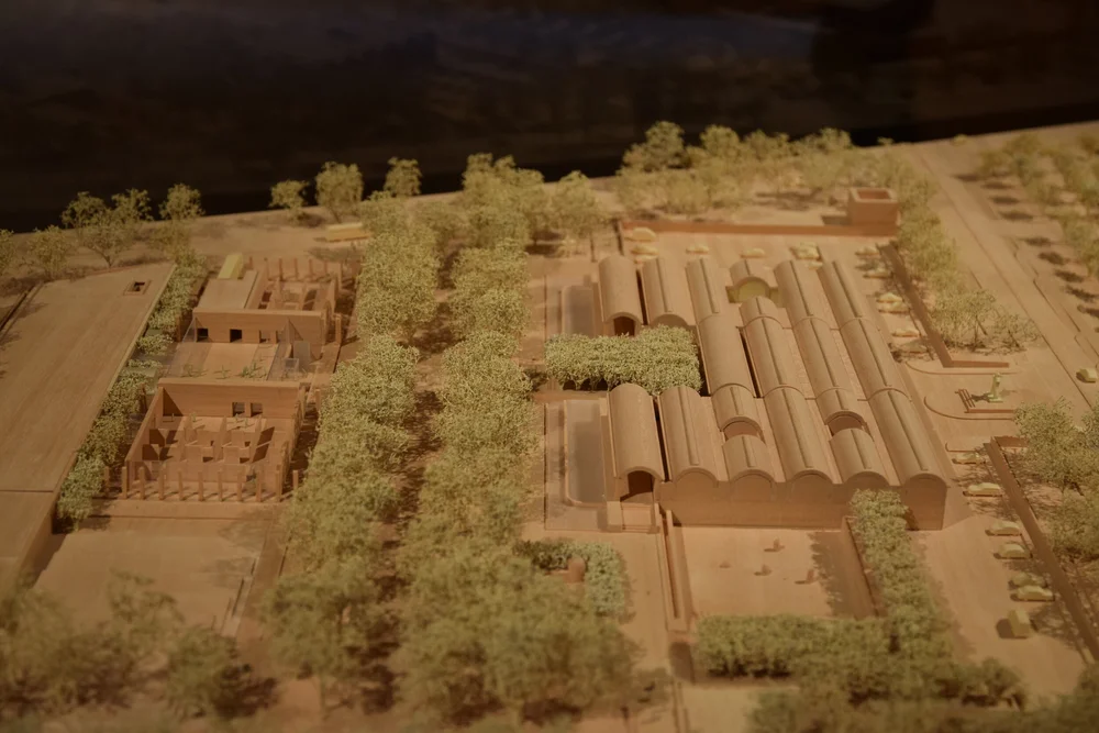 Kimbell Art Complex Model