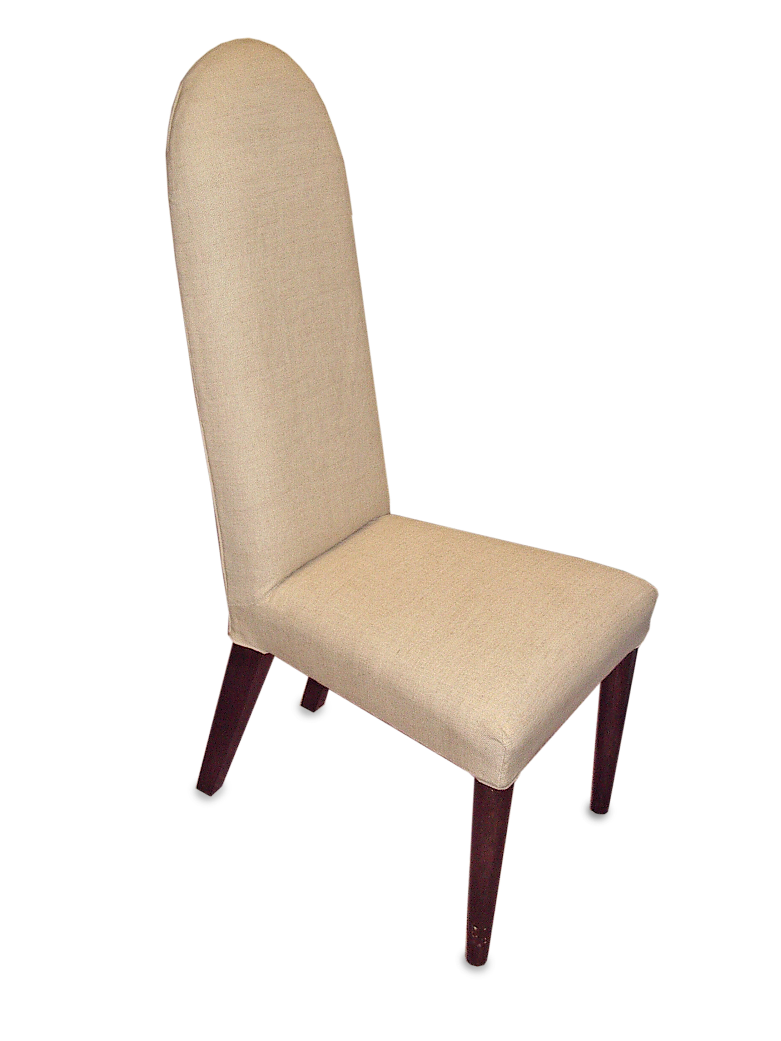  Cheshire Dining Chair with round tapering front legs 