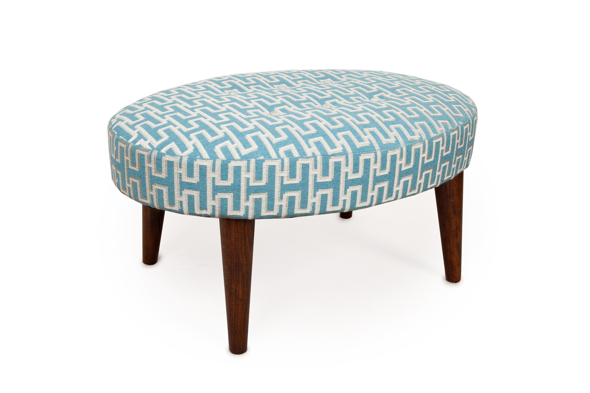  Small oval Stool £295 + fabric 