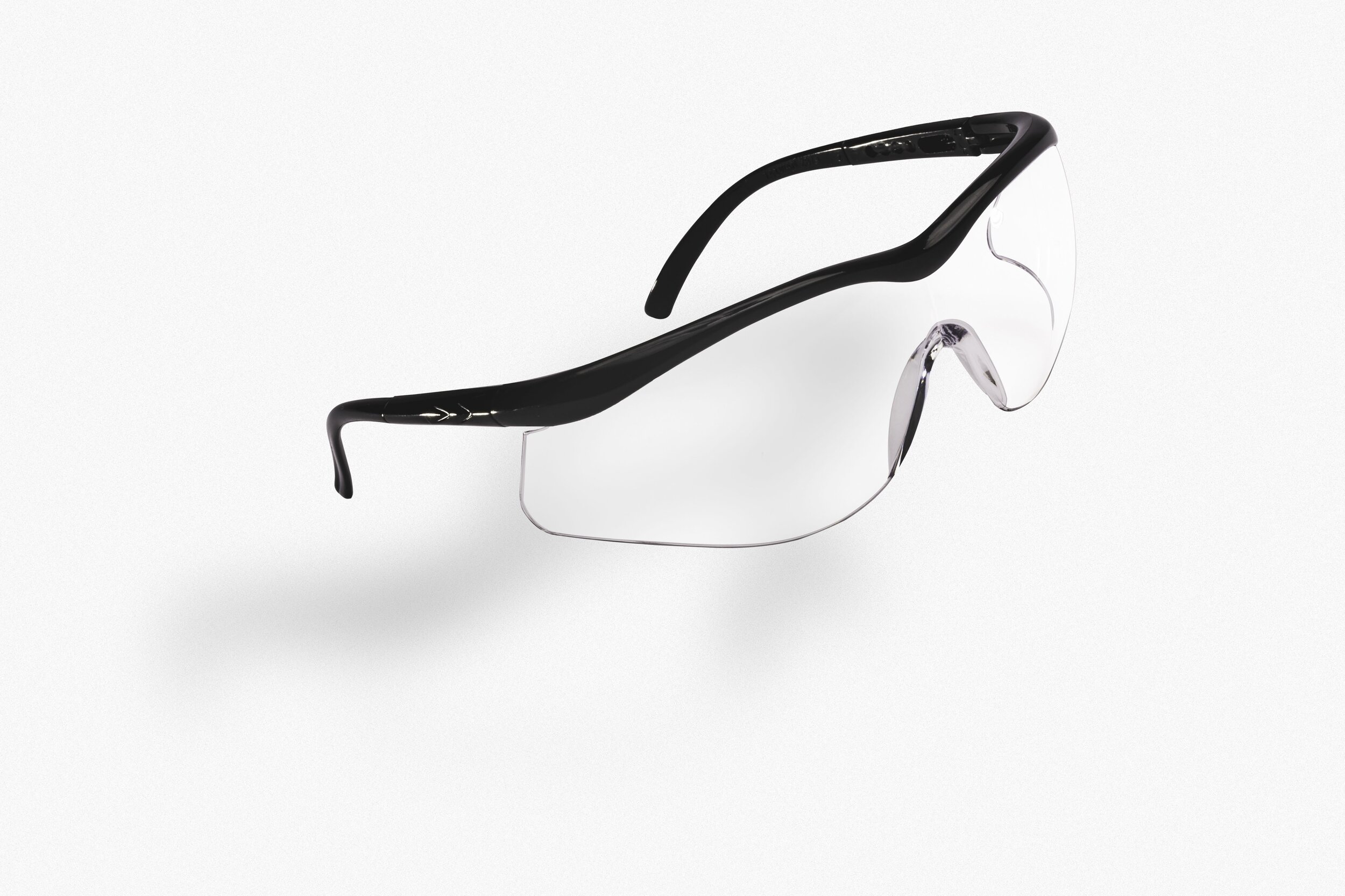 SAFETY GLASSES - BLACK FRAME