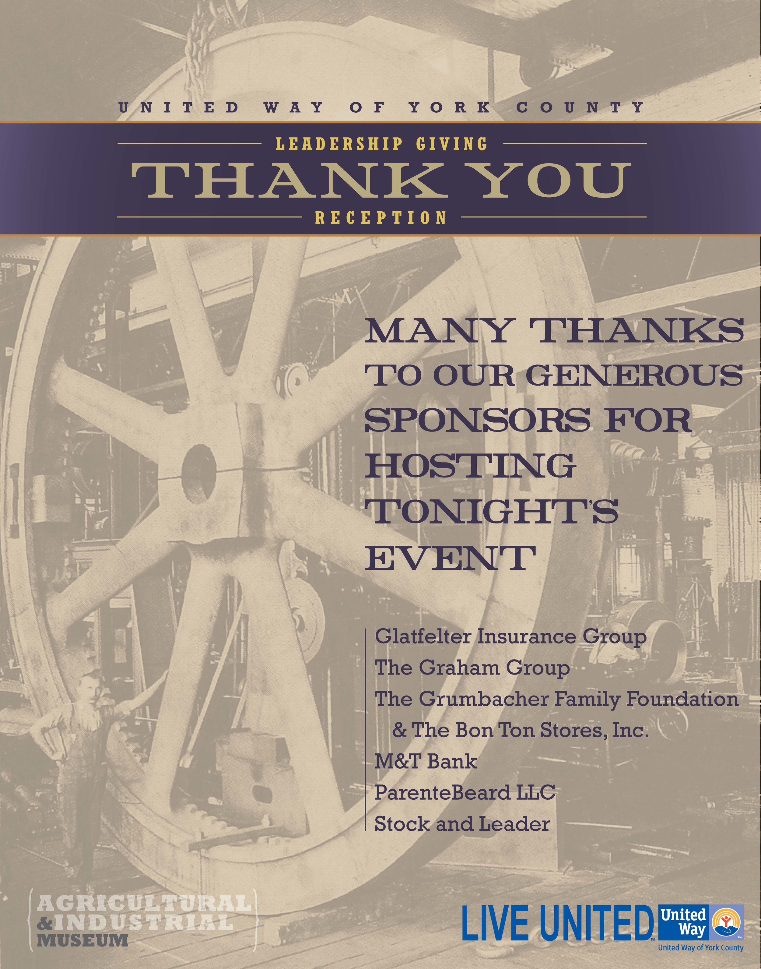 United Way of York Event Poster