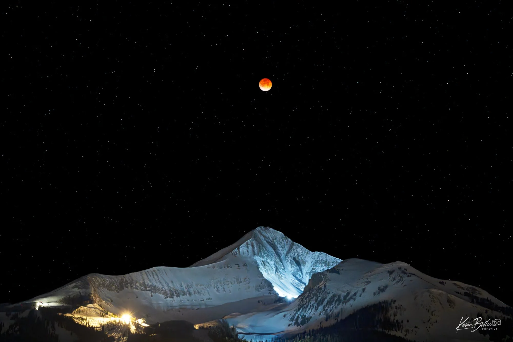 Eclipse Over Lone Peak
Lunar Eclipse 2026, Big Sky, MT