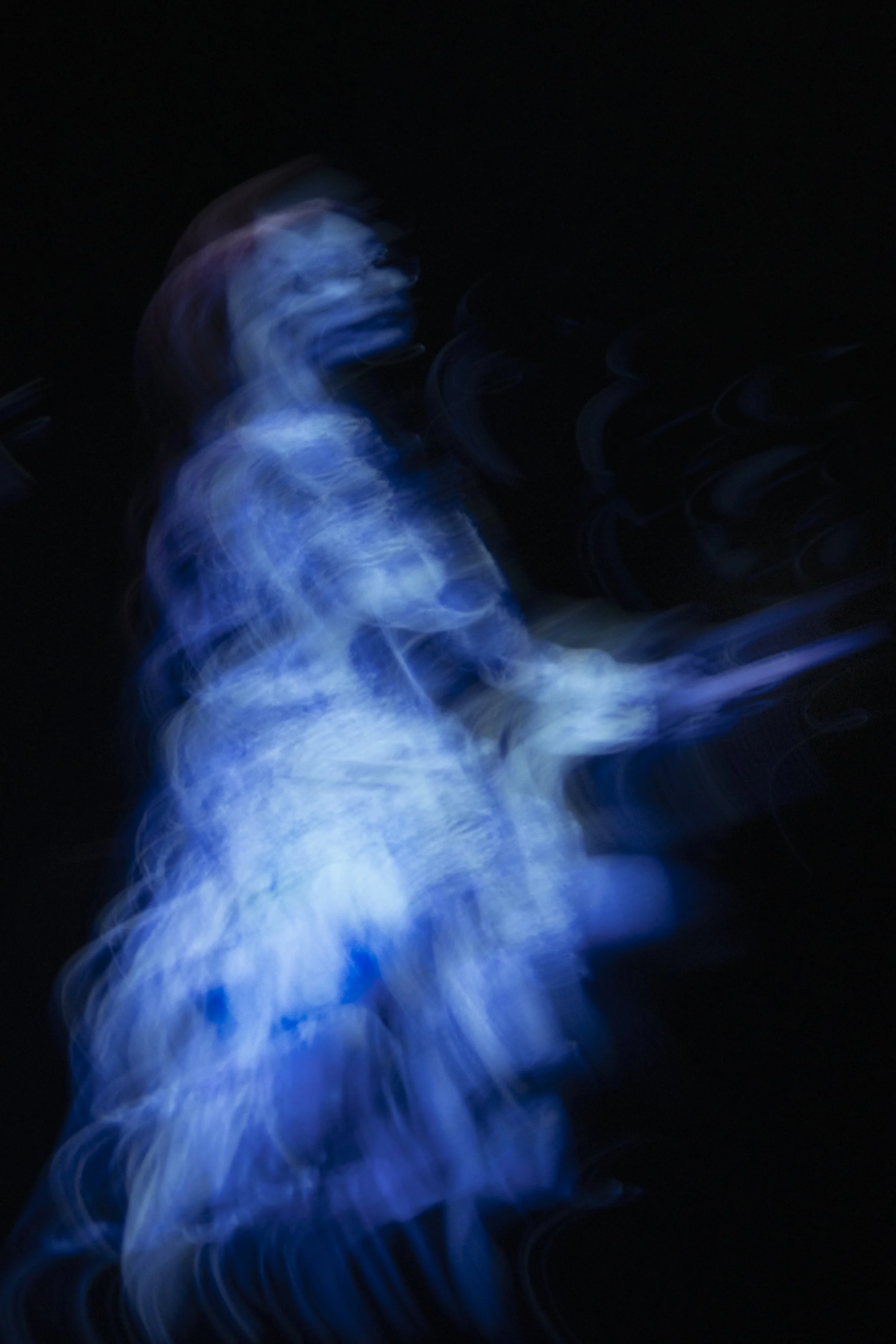 Tori Amos light painting