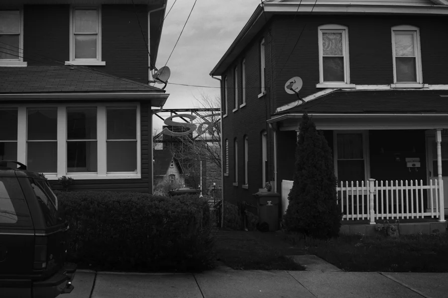 A view from a neighborhood near the Sands Casino, Bethlehem, PA.