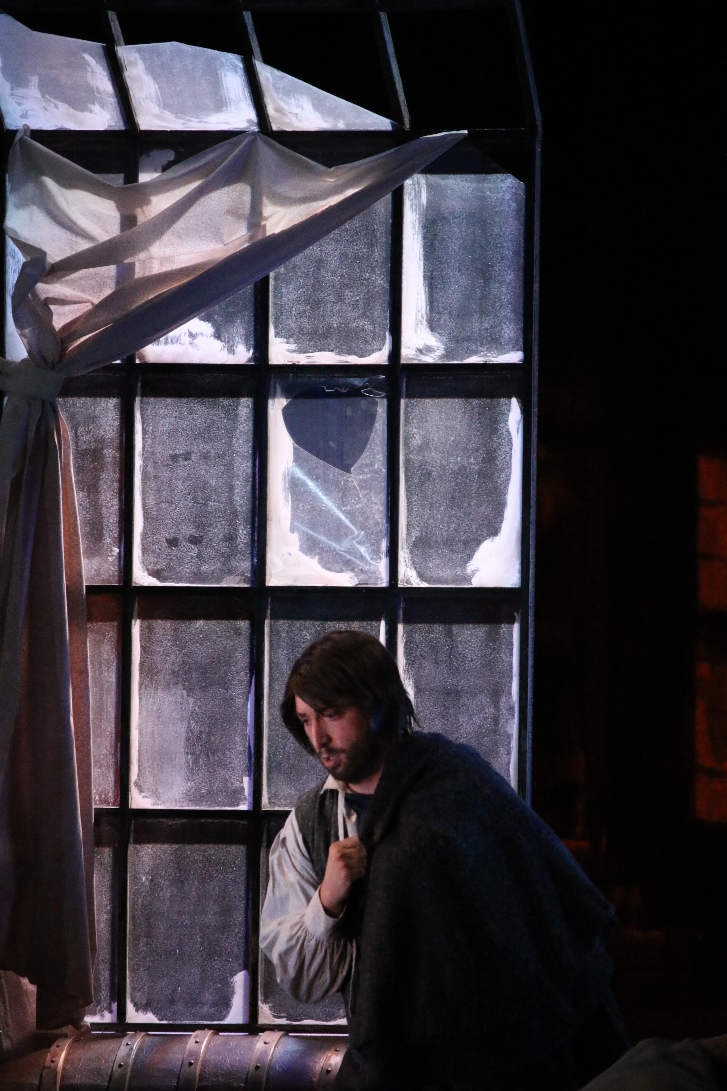 Colline in La bohème ; Opera Southwest, March 2015. (© Lawrence Allen, 2015.)