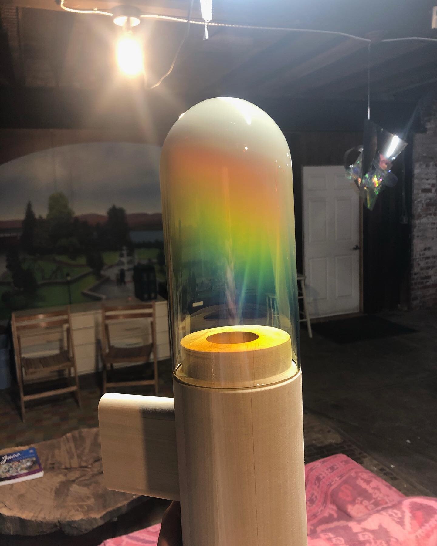 Some fun glass color development for the cactus lamp ✨🌵🤑