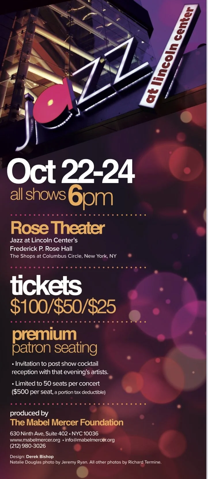 “I’m in Love Again” with Bobby Short. A Centennial Celebration