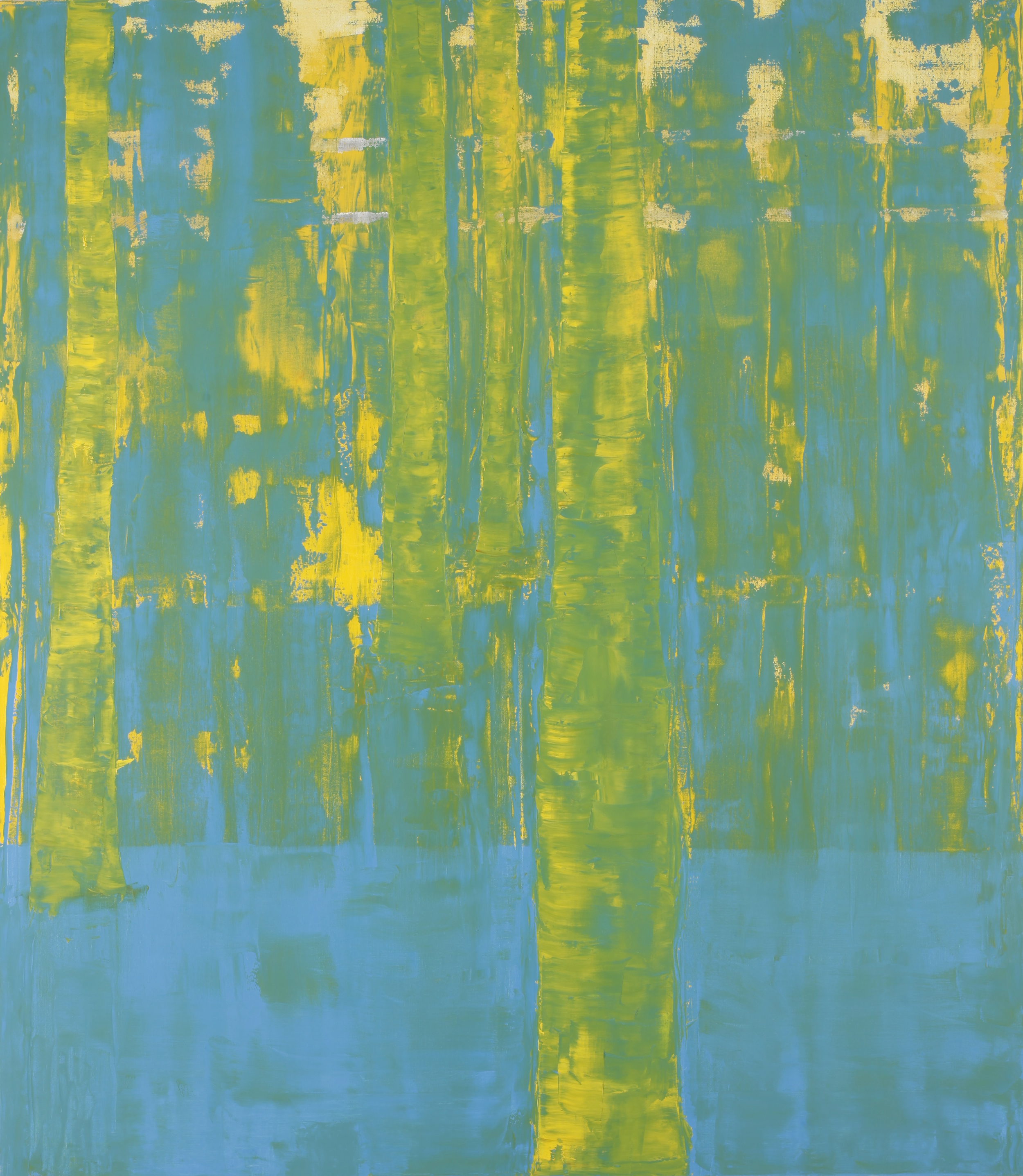 Flooded Woods, 2012, oil on canvas, 176x154cm