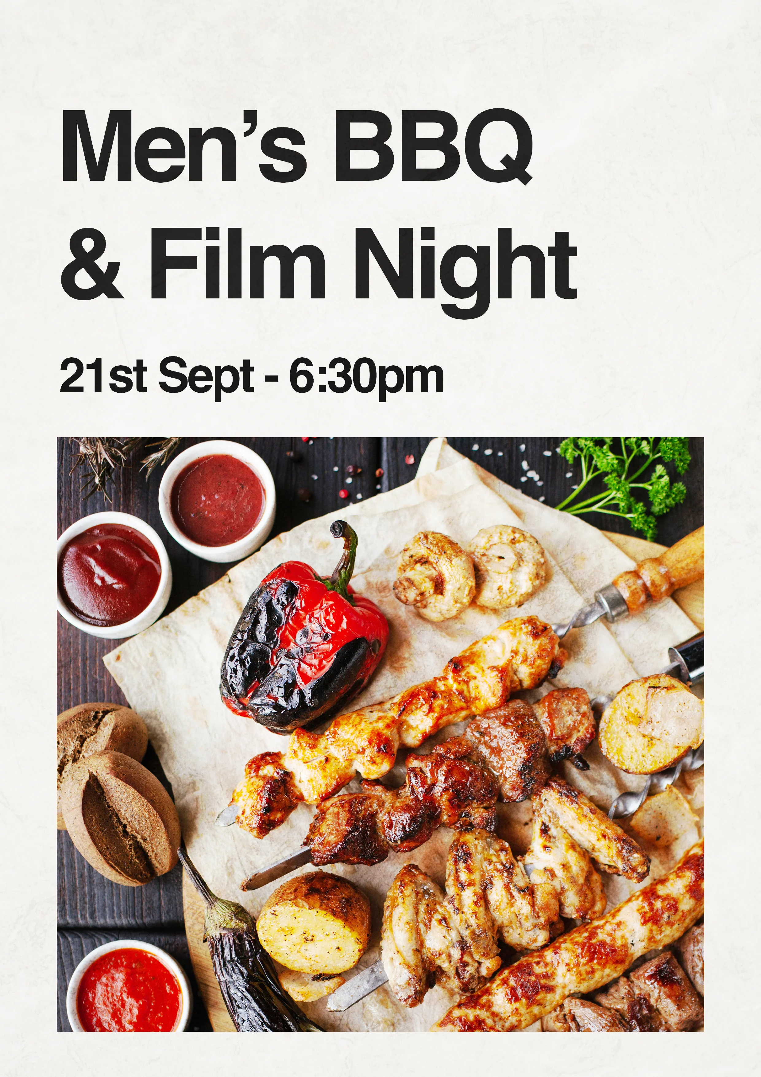 Men’s BBQ / Film night