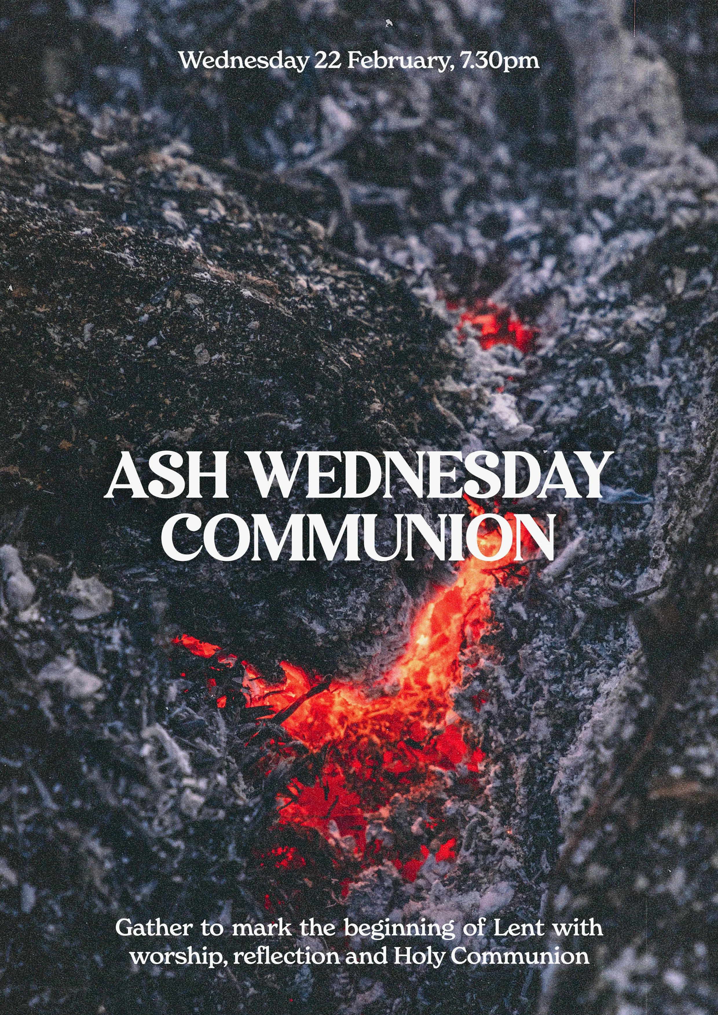 Ash Wednesday Communion