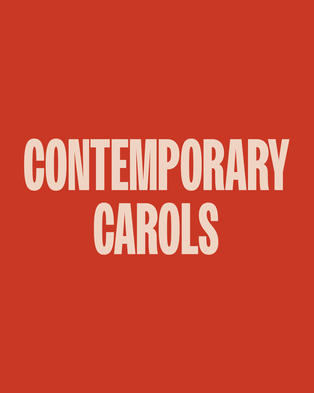 Contemporary Carols (BSL Interpreted)