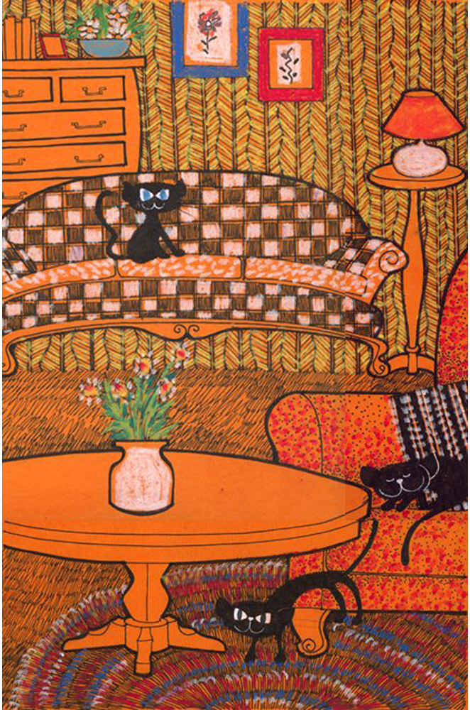 Cats On Chairs