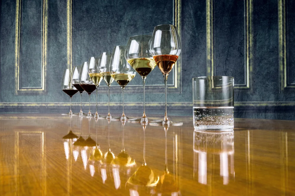 Riedel wine glasses