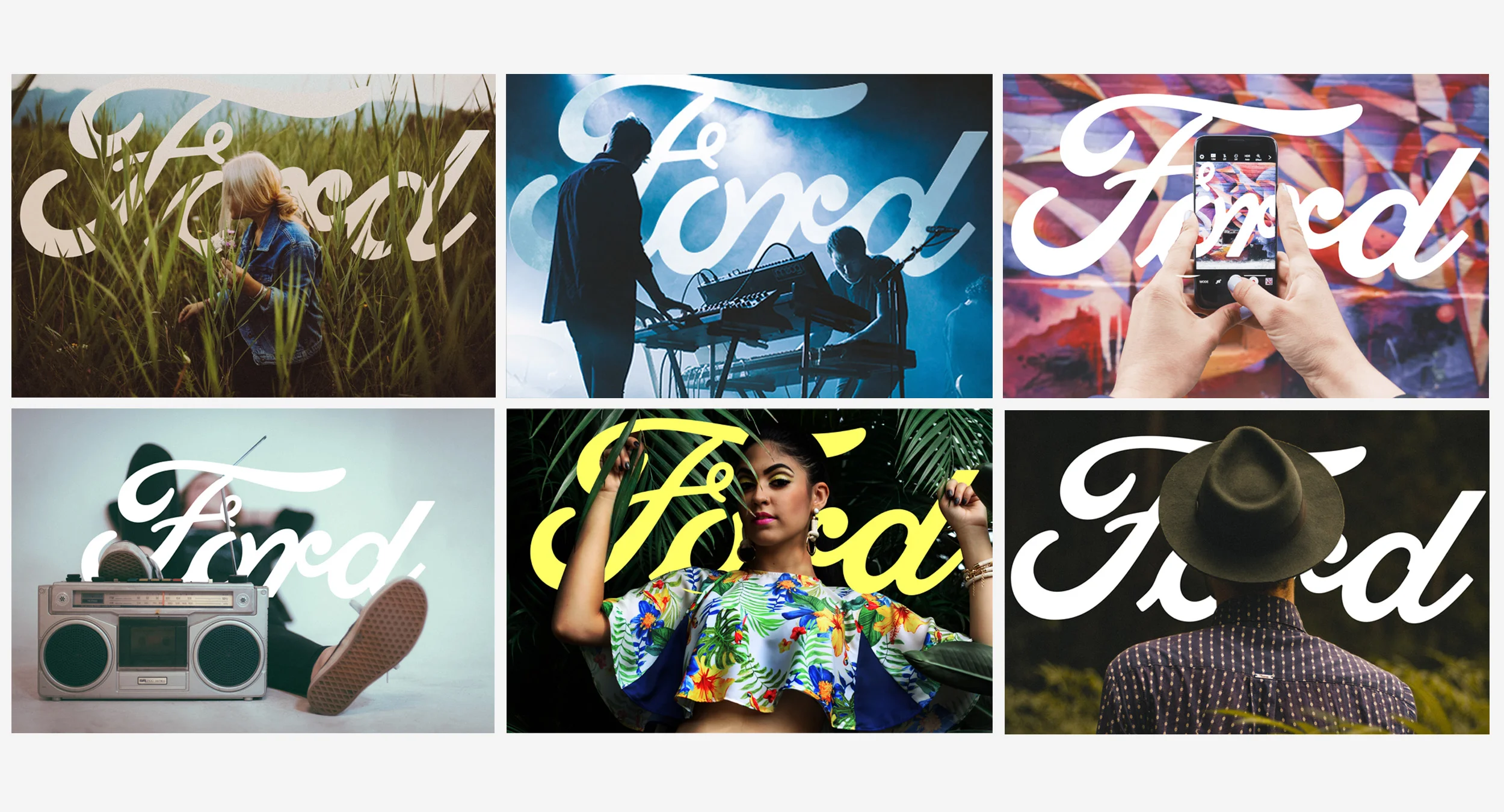 Paul Rand famously tried to redesign the Ford logo in 1966. His design was ultimately rejected. So I thought I’d have a go. I really like how the classic script works as a single line.