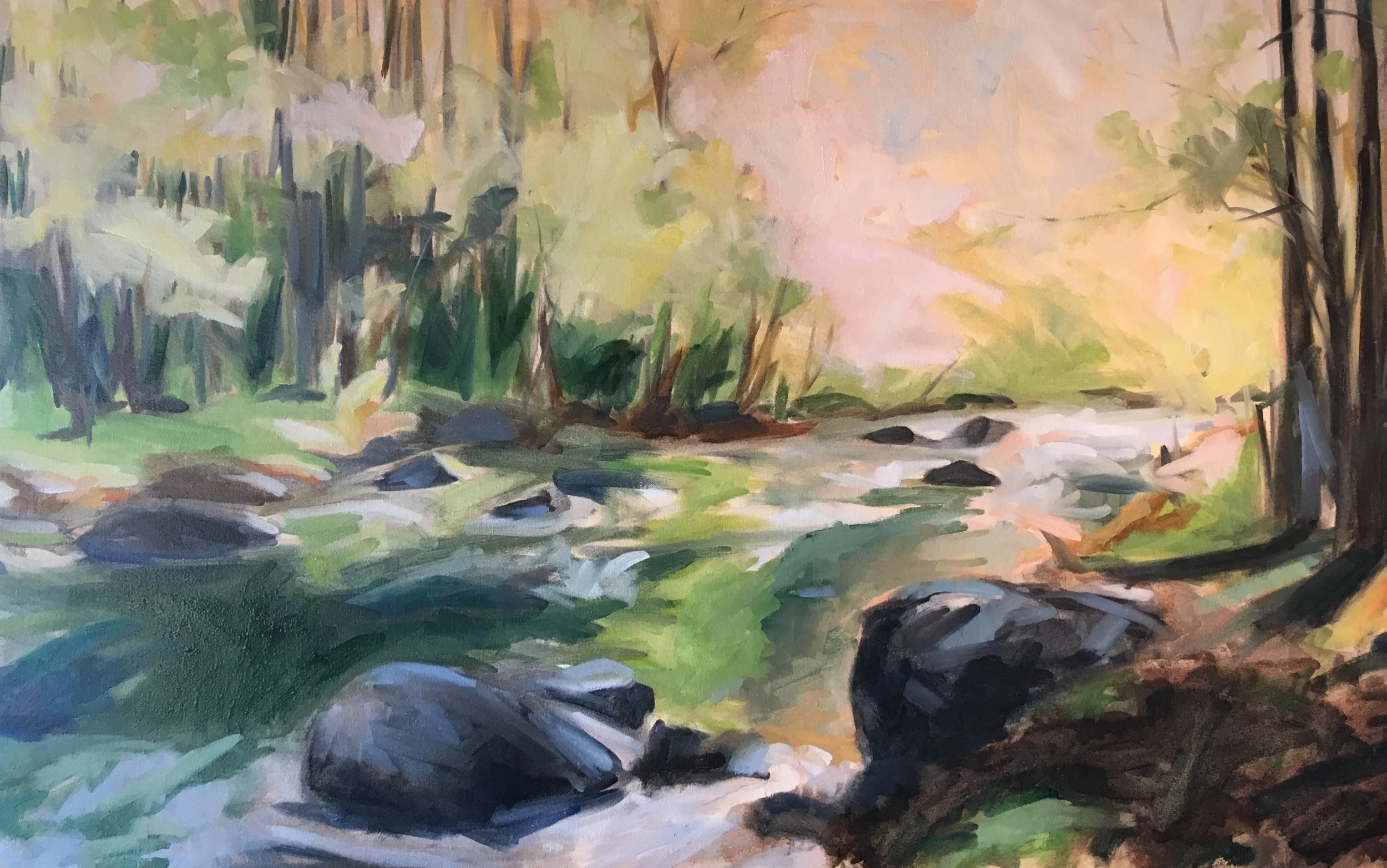 down by the river