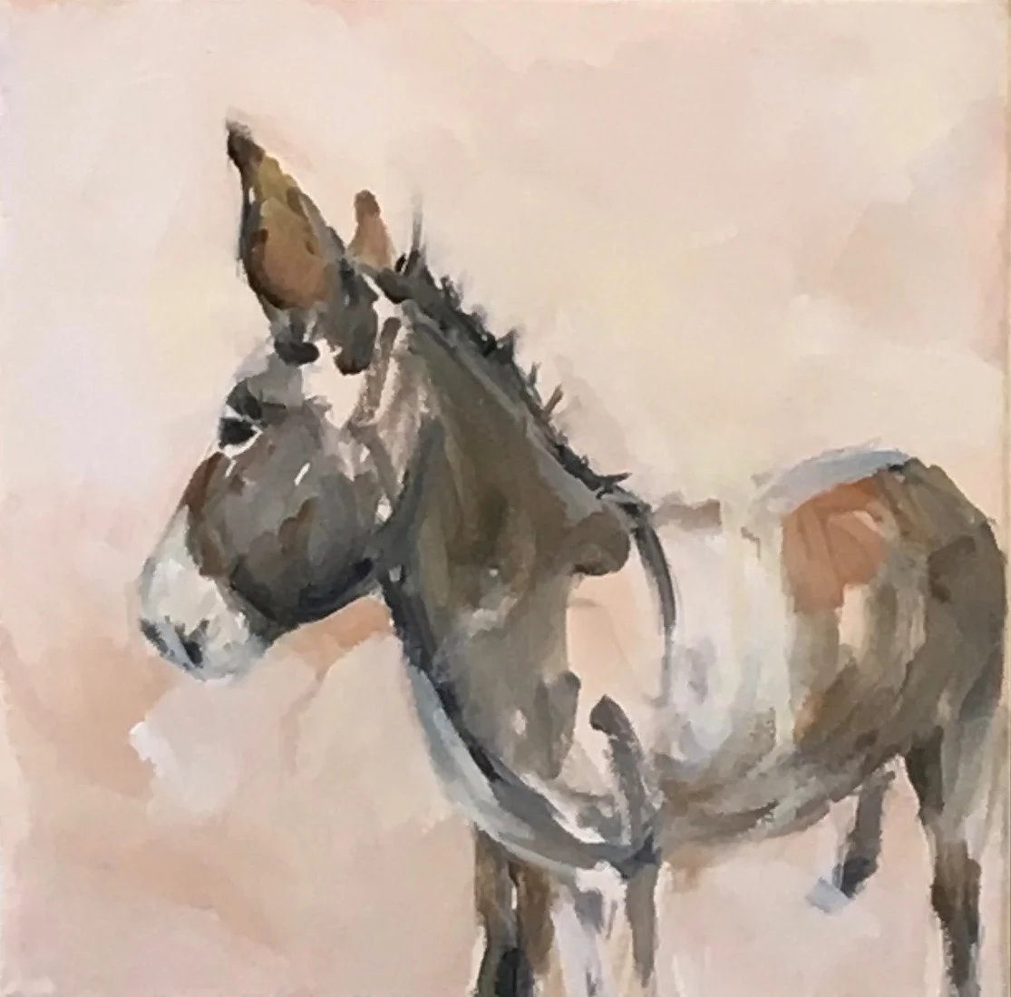 12 x 12 oil on canvas. 2018. sold.