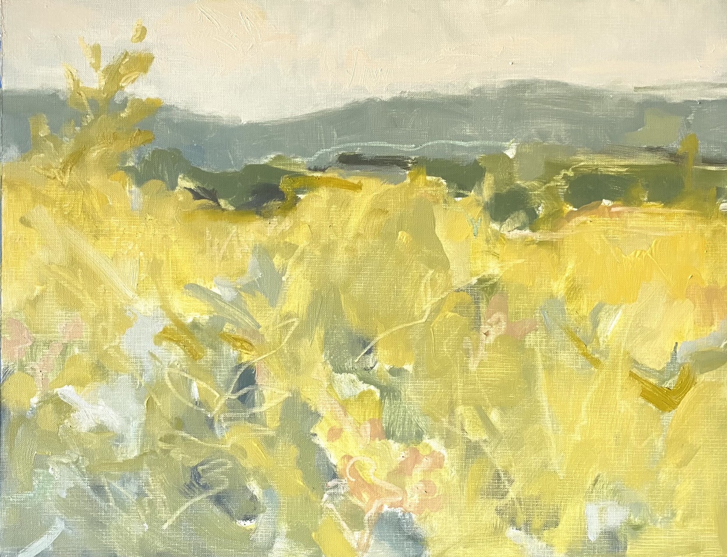 golden rod glory on paper