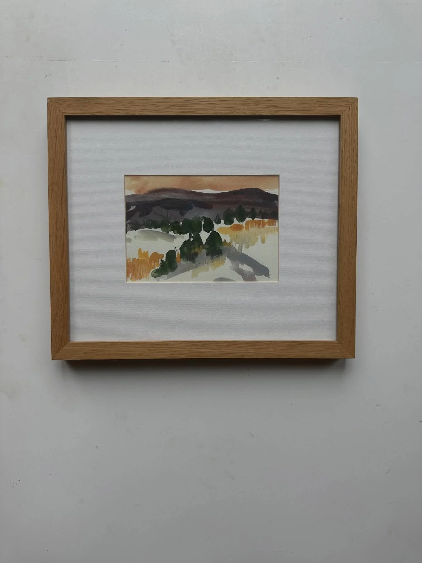 Well here we are. 

Almost to the end of the shortest and longest month. 

This little winter landscape sums up for me both the beauty and austerity of February. Spring is coming. 

Egg tempera on paper
13 x 11 inch framed

#winterlandscape #eggtempe