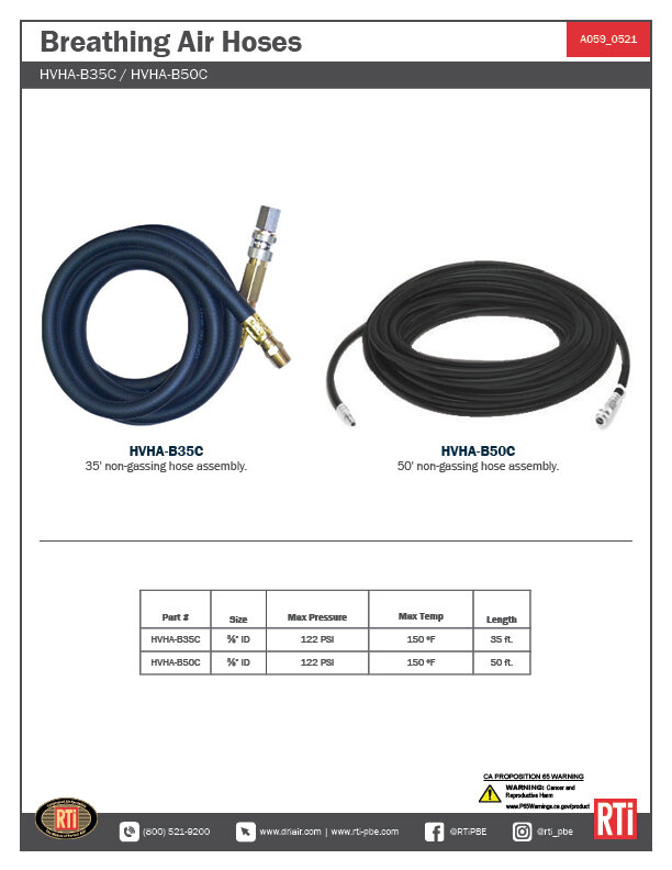 A059 BRAD Hoses