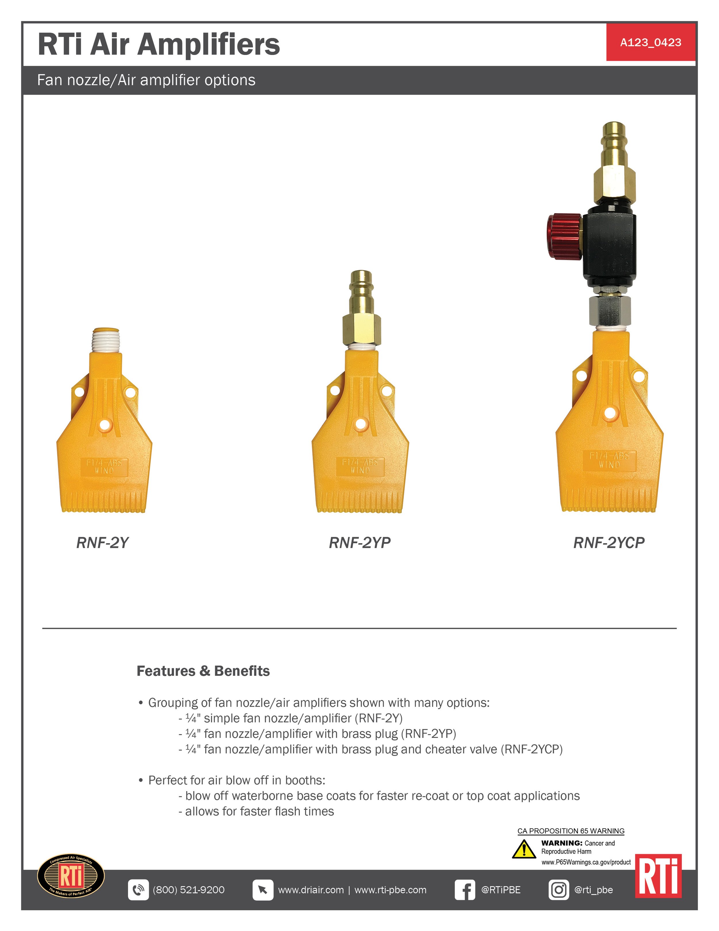 A123 Air Amplifiers