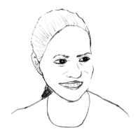 Anja Bals für die Schürzen und die Blumen&nbsp;