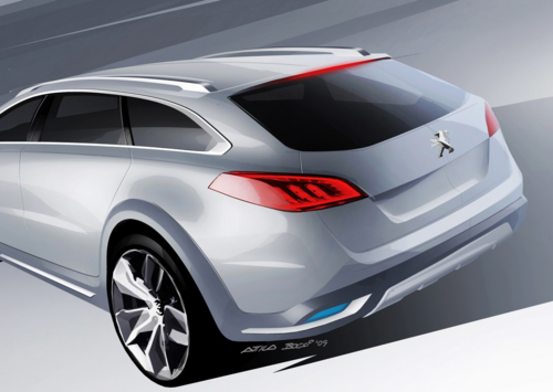Peugeot 508 site launch