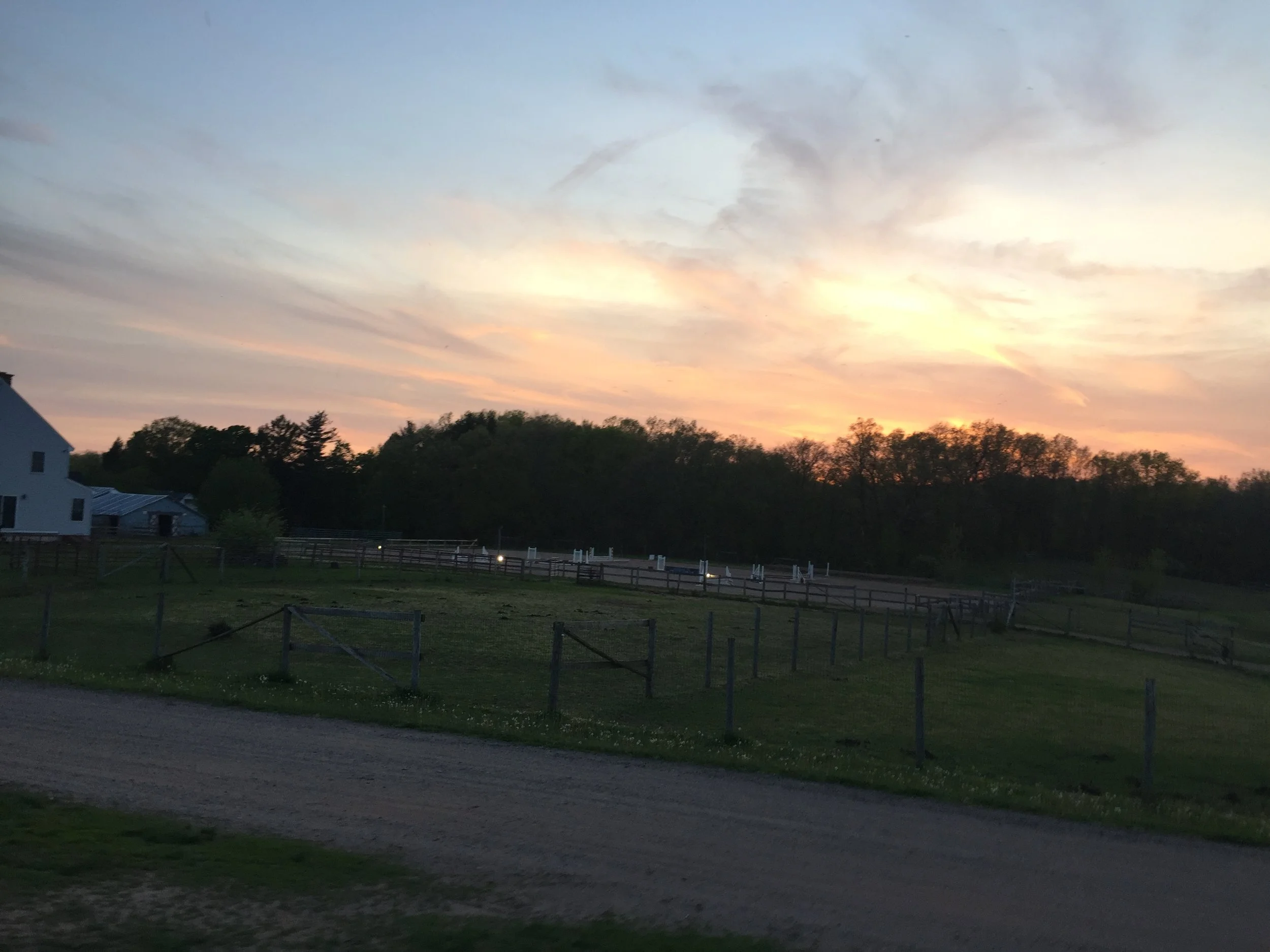  Spacious grass turnouts 