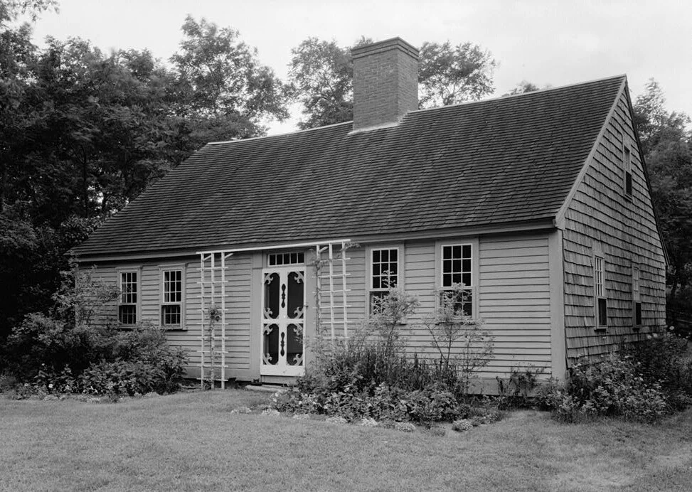  Photo from a 1959 HABS survey, via  Wikipedia  2 years before it was donated to the NPS. 