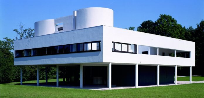  Le Corbusier’s Villa Savoye, Poissy. @J-C. Ballot, CMN Paris (Oeuvre de la Corbusier-Adagp) via  France Today  