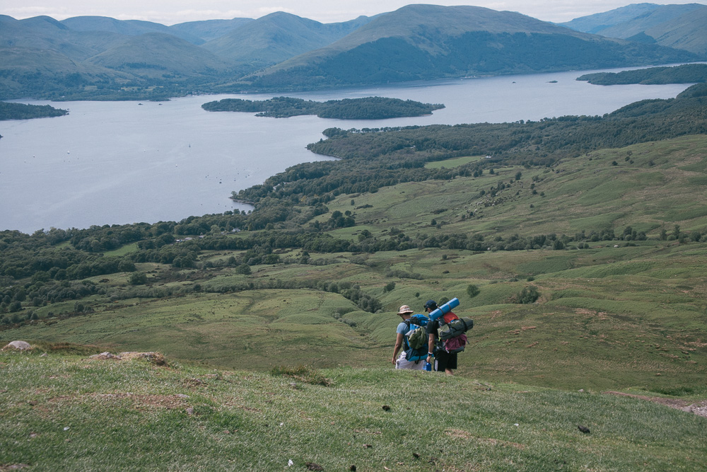 Conic Hill is a part of the world's famous West Highland Way.
