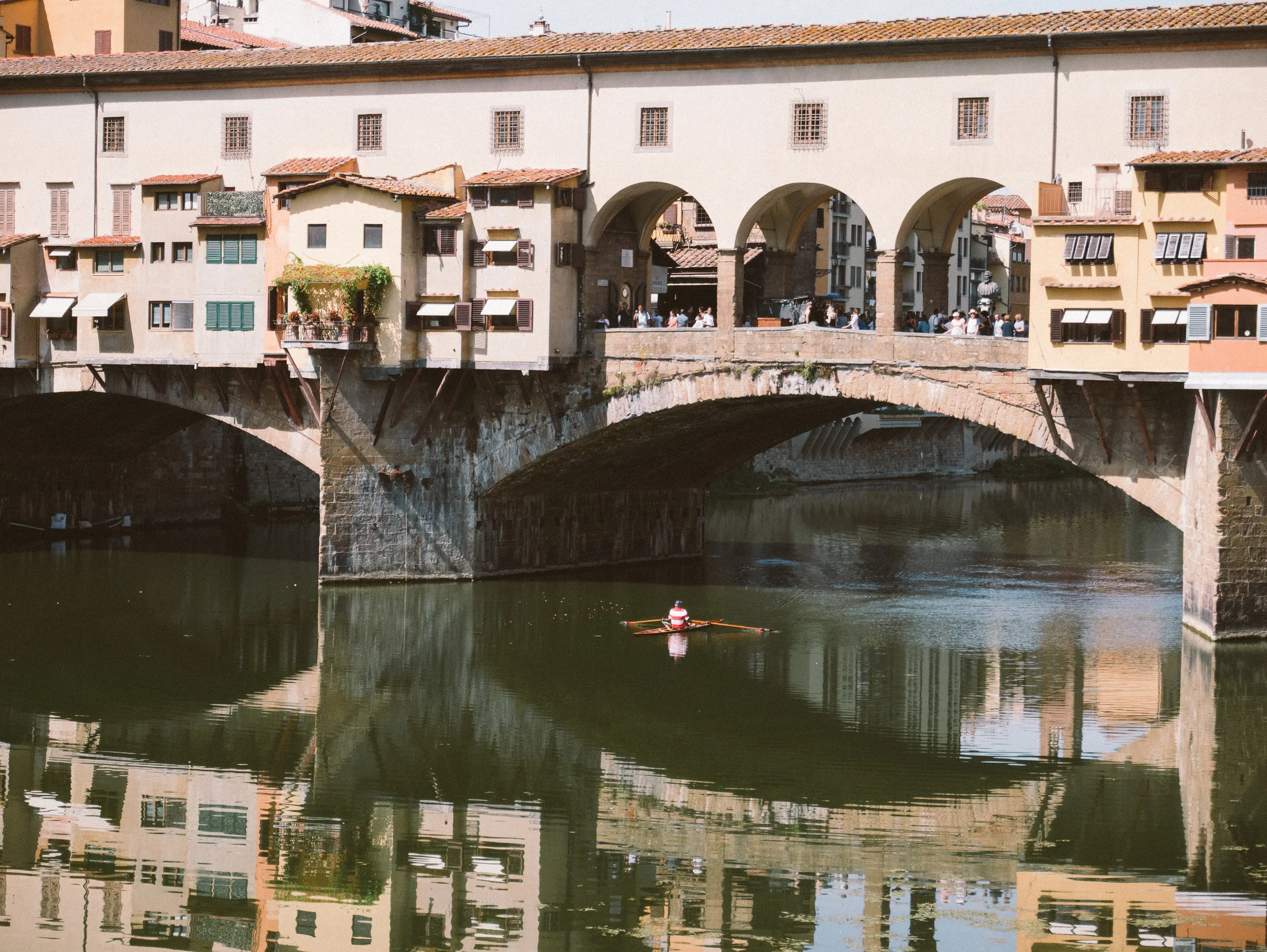 Ponte Vecchio Bridge is the all time favourite