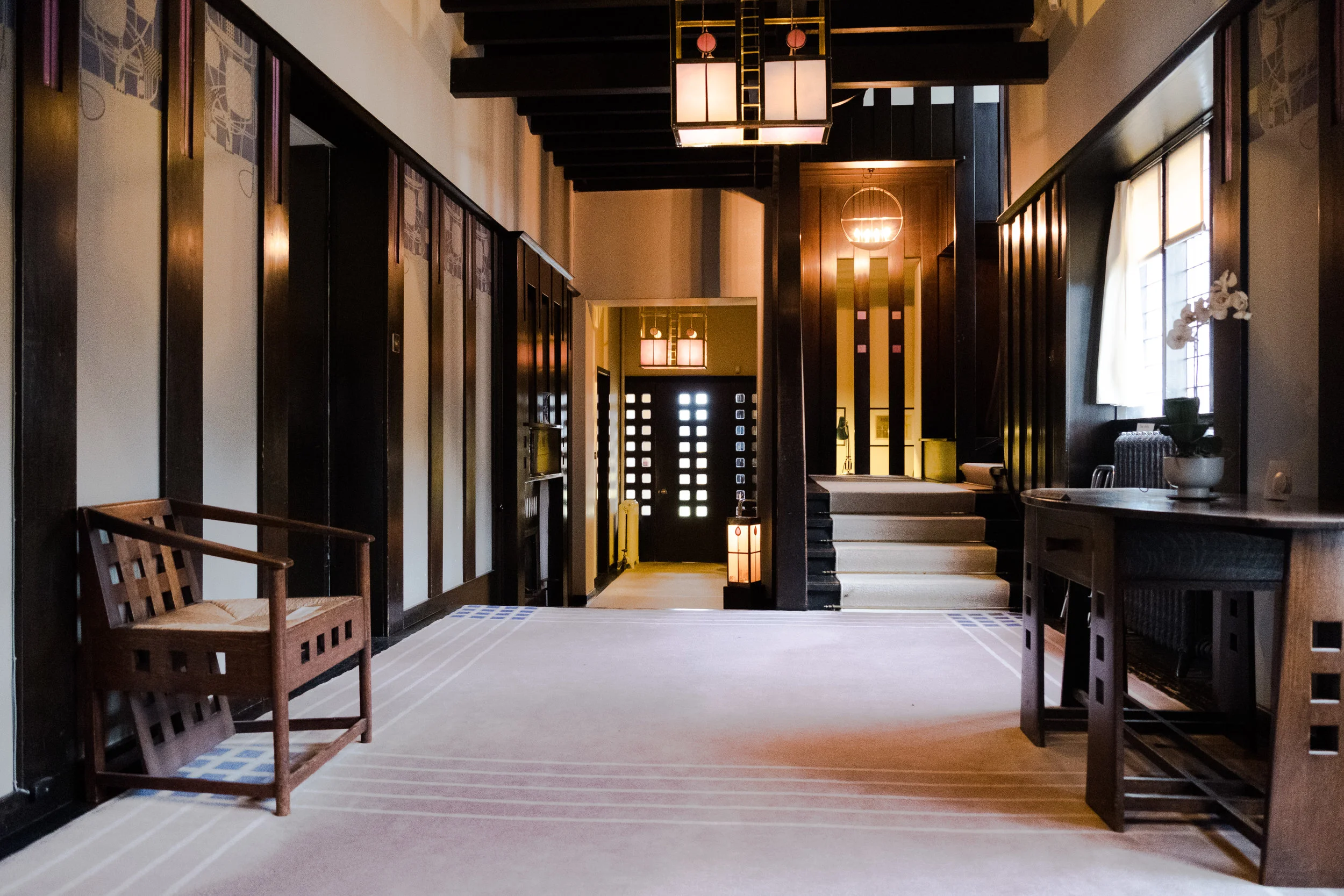The main hall view