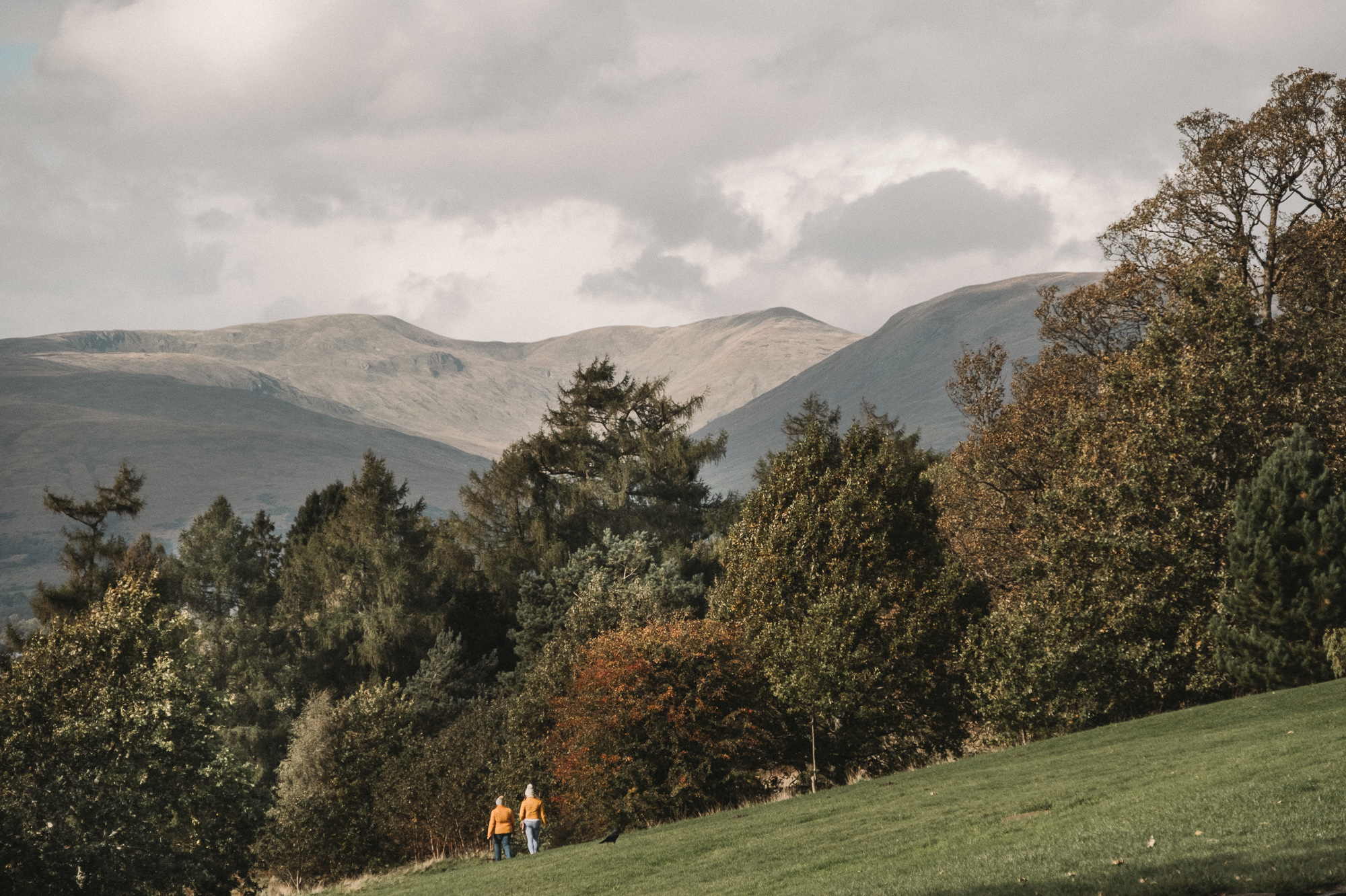 Take a stroll down from the castle to the shore of Loch Lomond