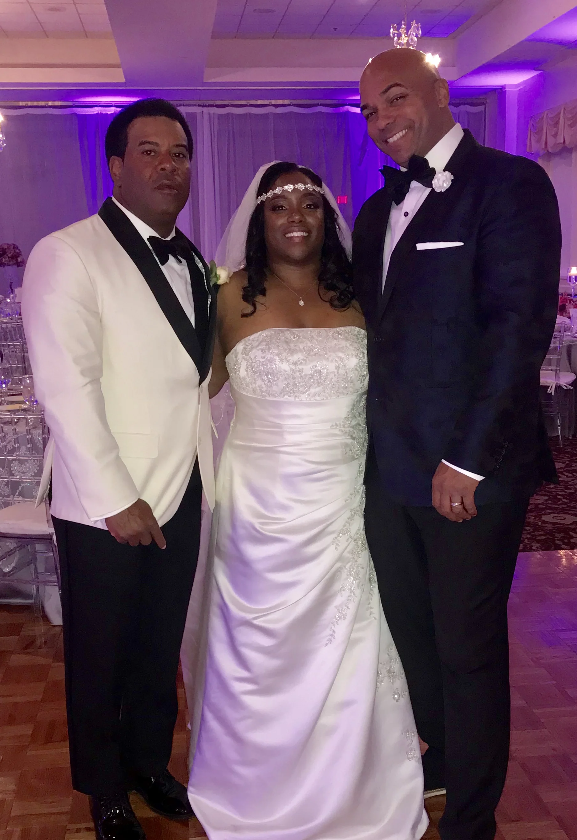 Sunday Night 11-11-18 DJ Corey Young Hosted and provided his Disc Jockey and Master of Ceremony services at Kirkbrae Country Club for this beautiful Wedding. Uplighting & Monogram also provided by DJ Corey Young