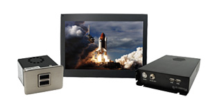 Performance IFE Package The powerful IFE bundle designed to fit in most aircraft. Wireless video, music, and moving map. Includes the Dual USB Charger. 14″ Widescreen HD LCD (FD141CV) JetJukeBox (FD800JBOX Ver RJ45) Dual USB Charger (FDPWRU28)