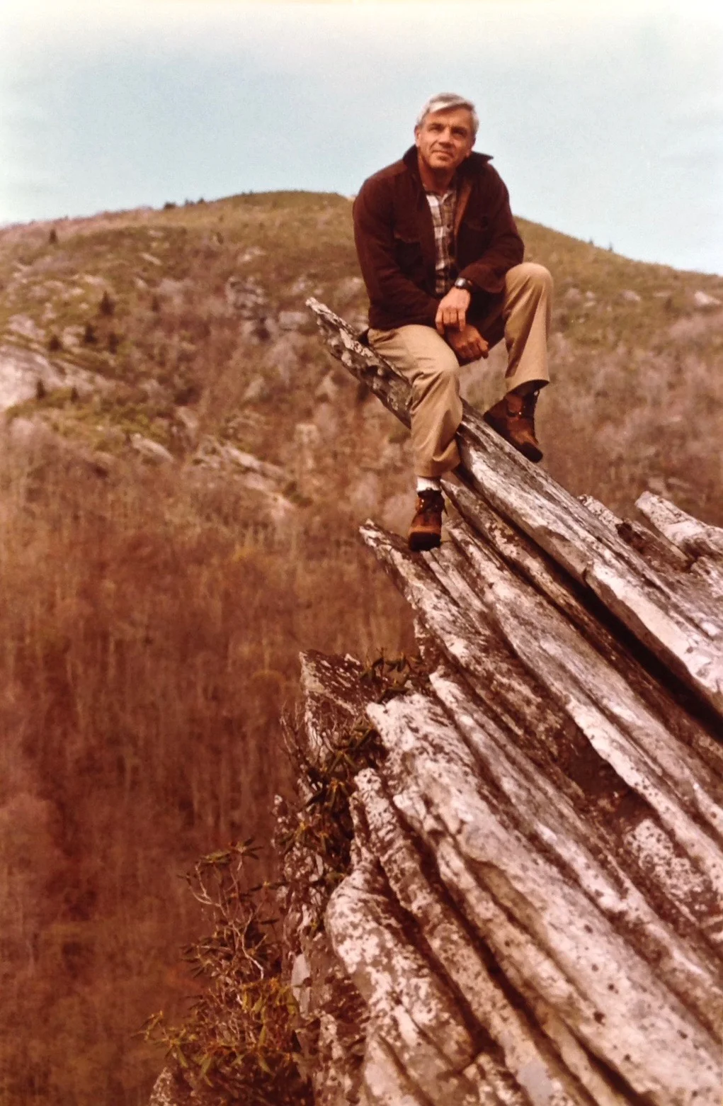Eckess on Grandfather Mountain