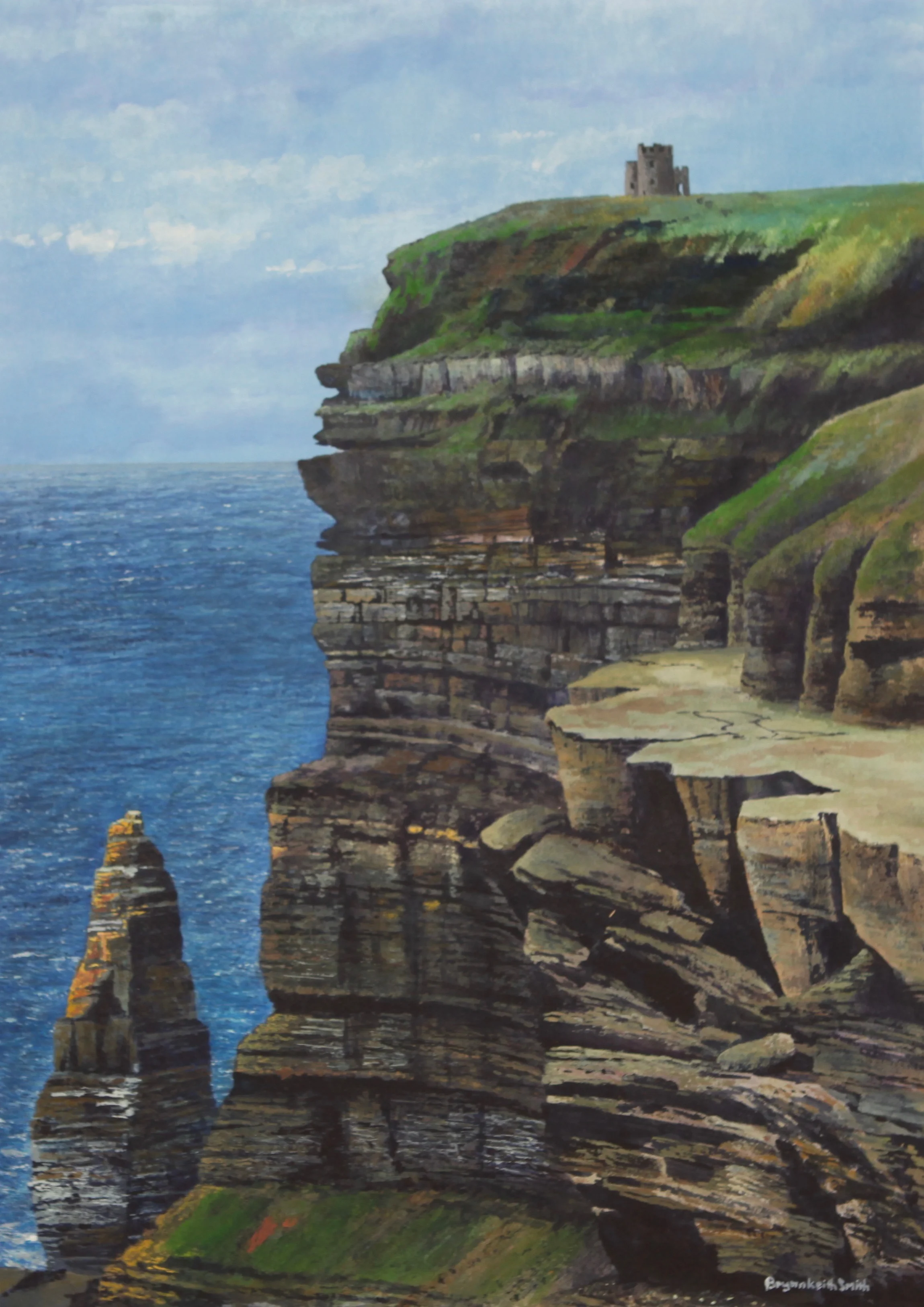 Cliffs of Moher 26 1/2" W x 19" H $3500.
