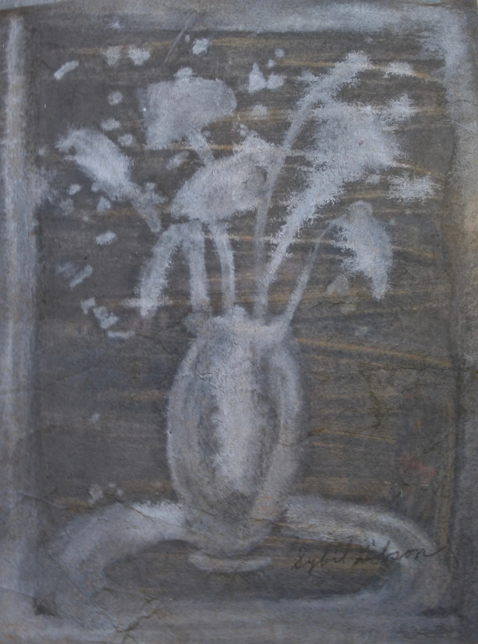 Floral Sybil Gibson 22" W x 26" H Framed $1500.