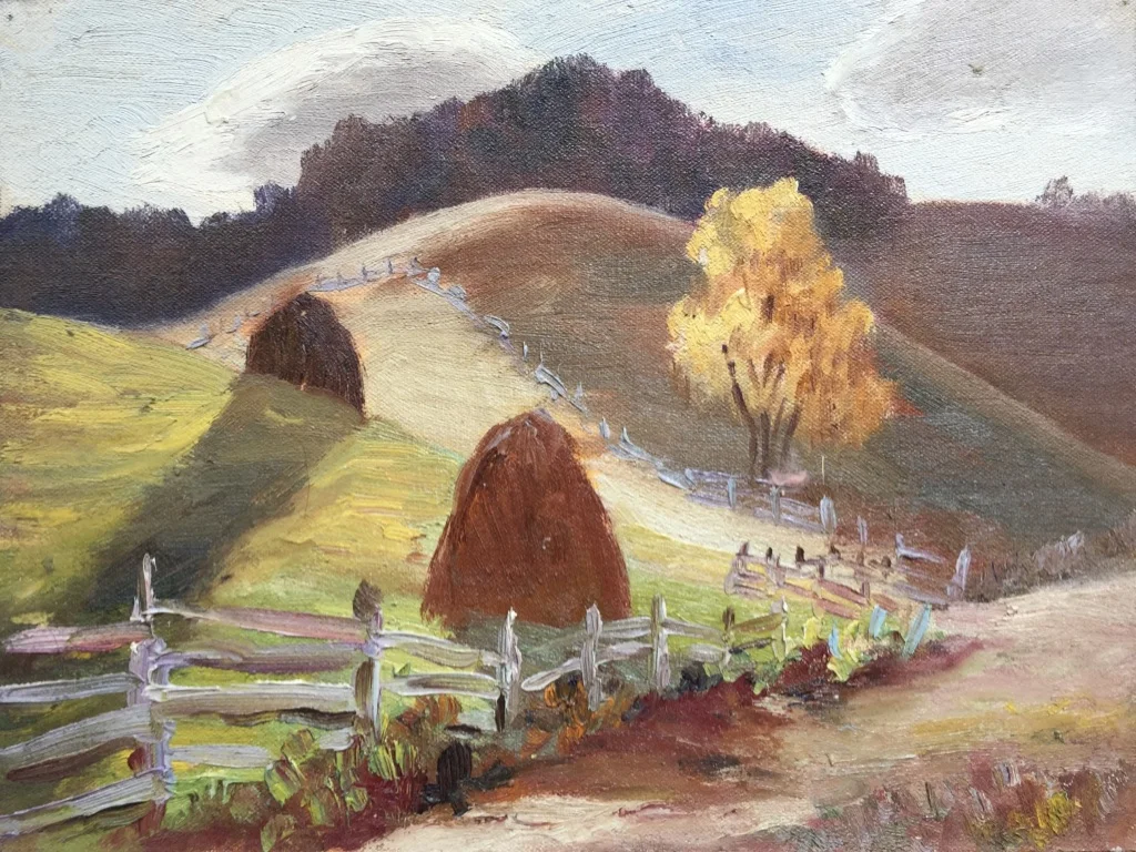 Autumn Light 9.75”H X 11.5”W $500