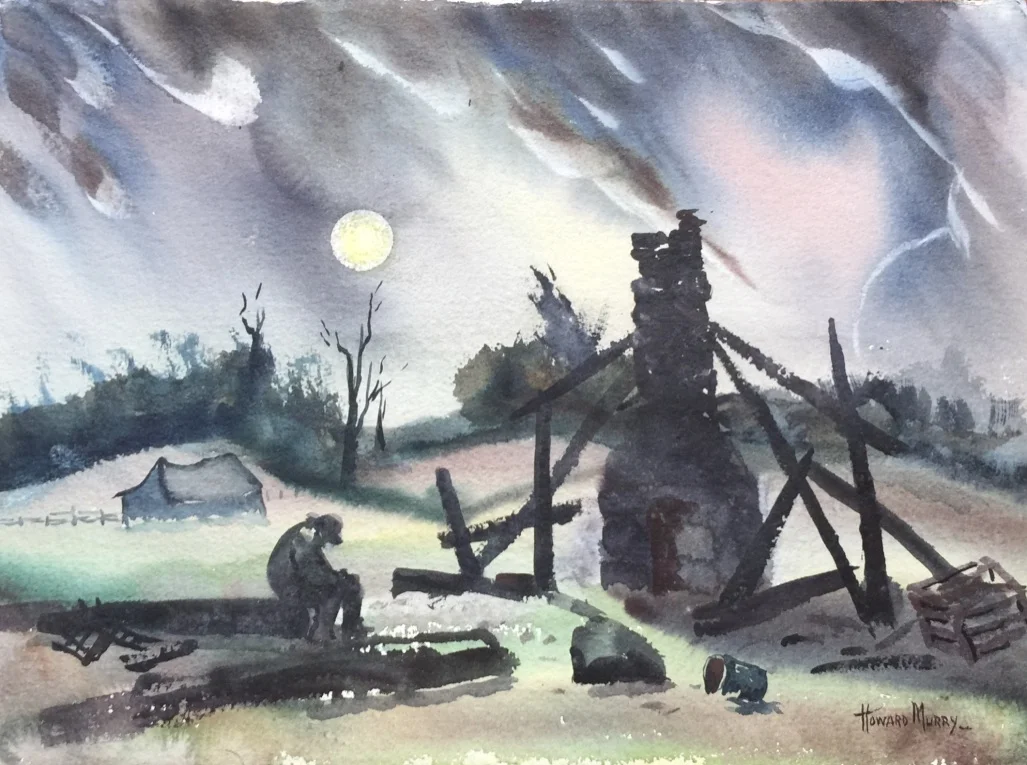 And Tomorrow? 14.25”H X 19.25”W Unframed $750