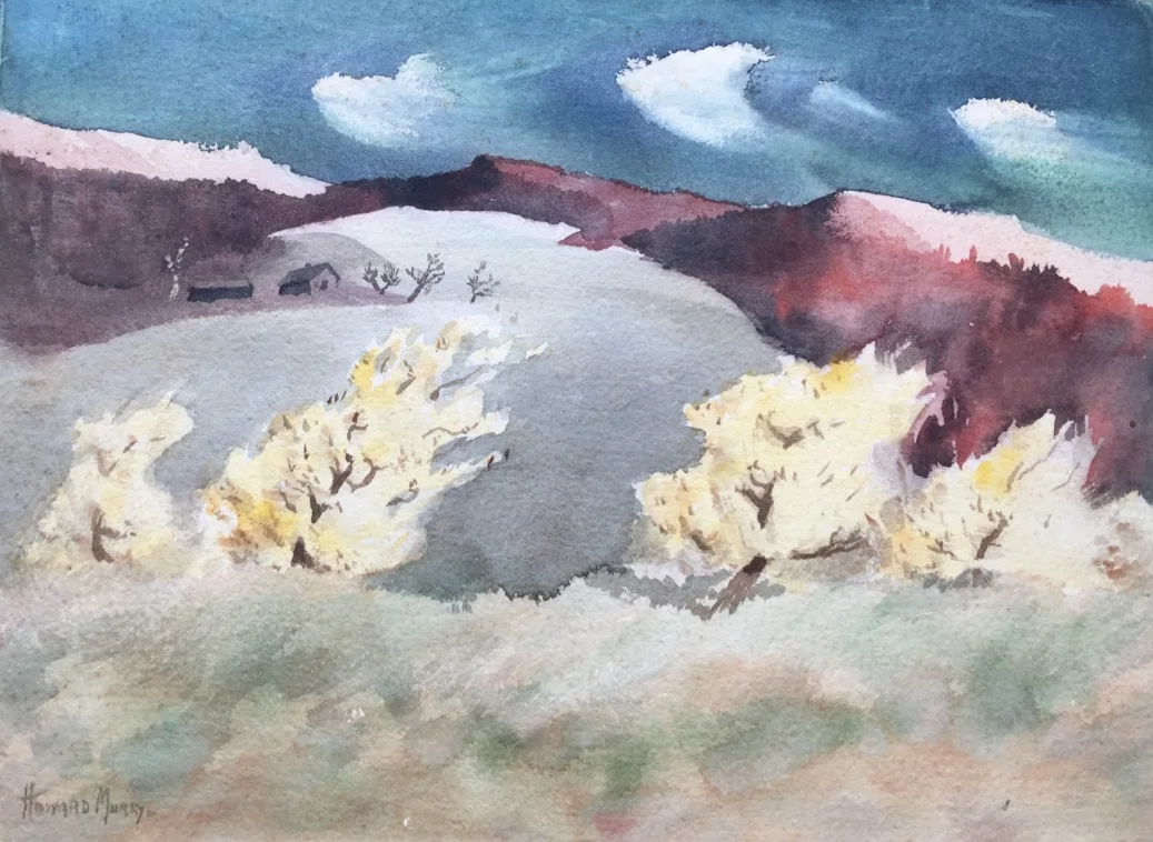Spring Breeze 14.25”H X 19.25”W Unframed $750