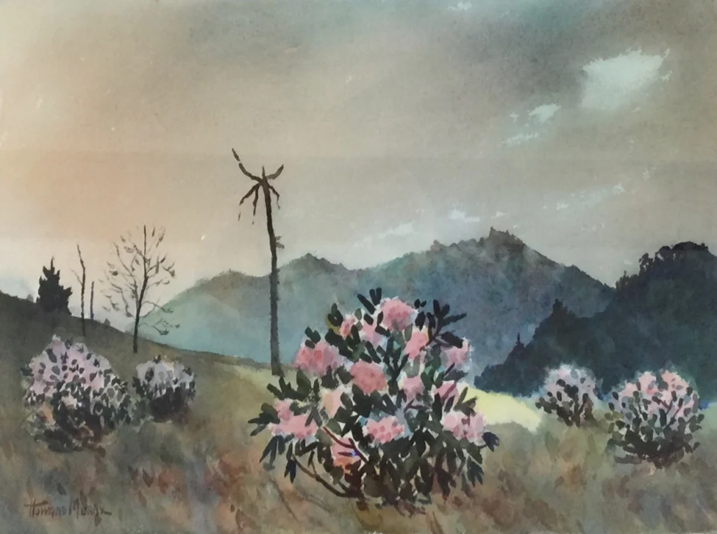 Spring’s Bloom 21.25”H X 25.25”W Framed $800